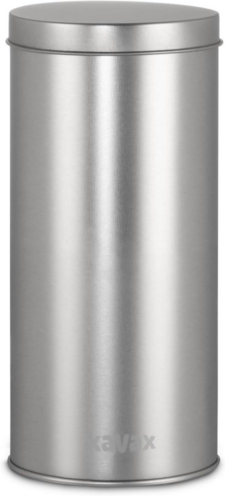 Kaffeepad-Dose zur Aufbewahrung von 20 Senseo-Pads u. Ä., Metall, Silber (00111264)