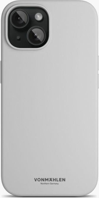 Thumbnail - Eco Silicone Case - Schutzhülle aus Silikon, MagSafe kompatibel, für iPhone 15, Light Gray Handyhülle