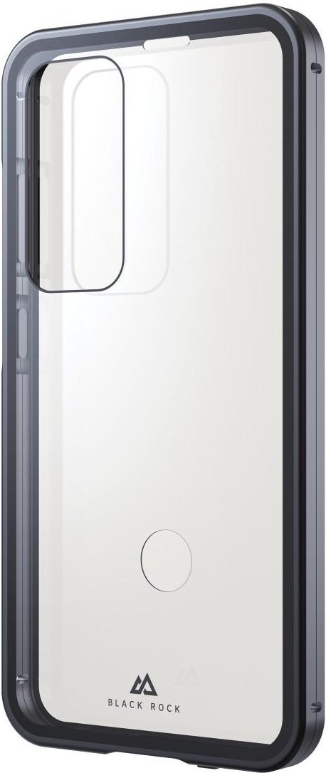 Cover "360° Glass" für Samsung Galaxy S25, Schwarz (00229674)