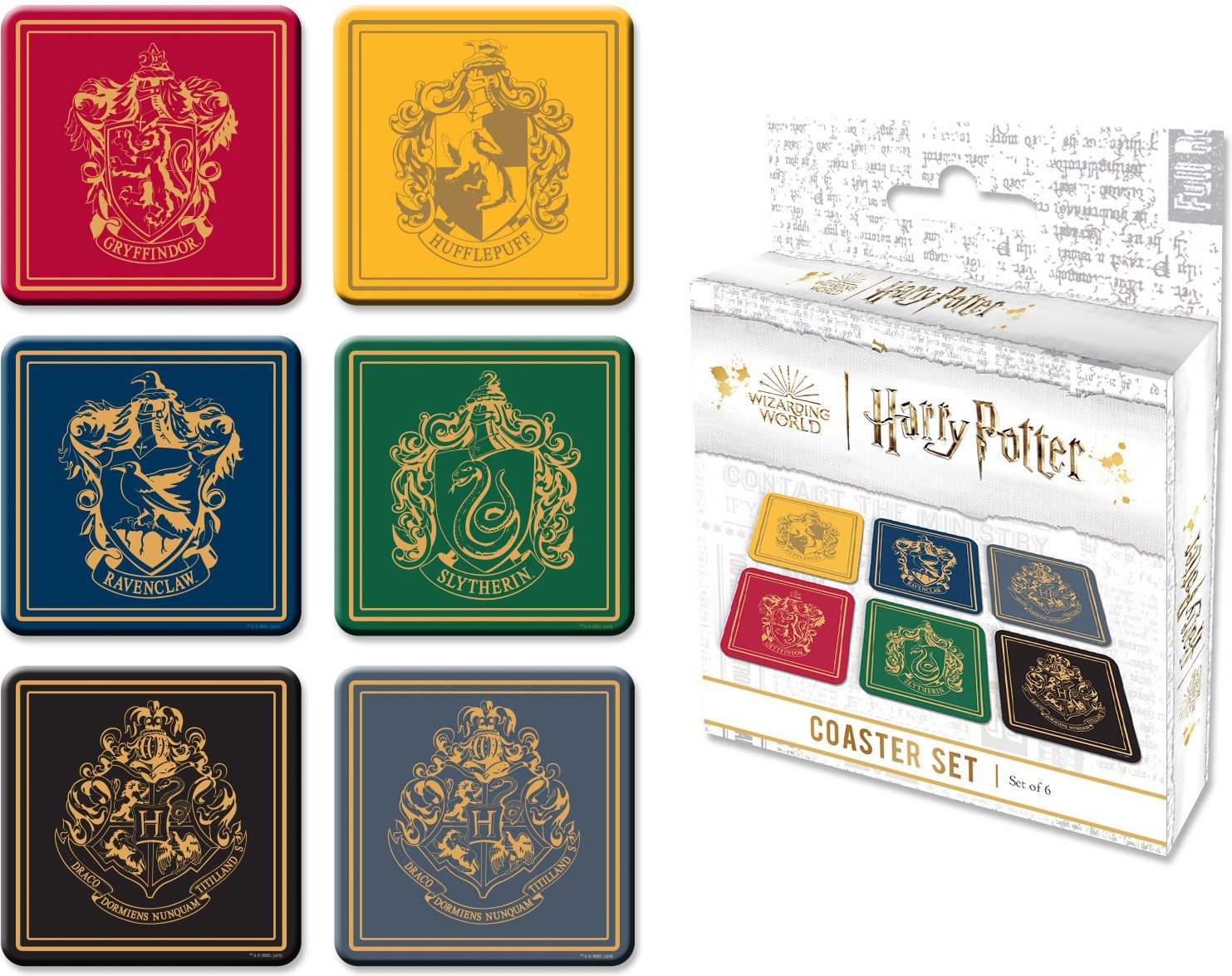 Harry Potter 6er Untersetzer