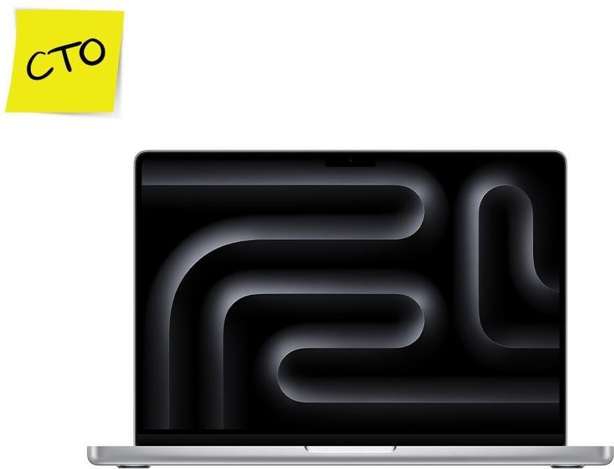 Thumbnail - MacBook Pro 14" Silber M4 10‑Core CPU 10‑Core GPU (1TB,Nanotexturglas)