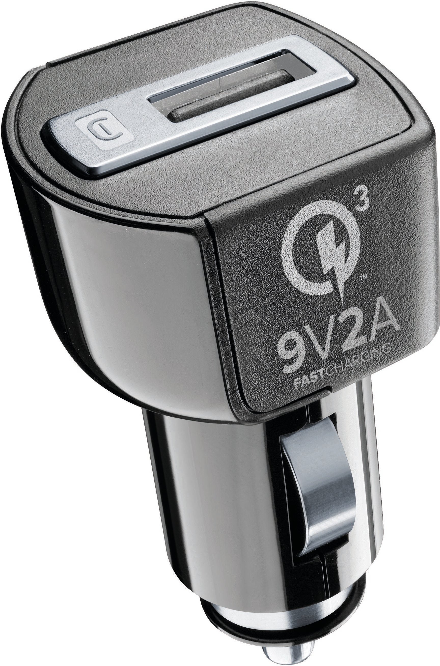 Autoladegerät Qualcomm 3.0 USB Car Charger Kit mit USB-Type-C Kabel, 18W (60067)