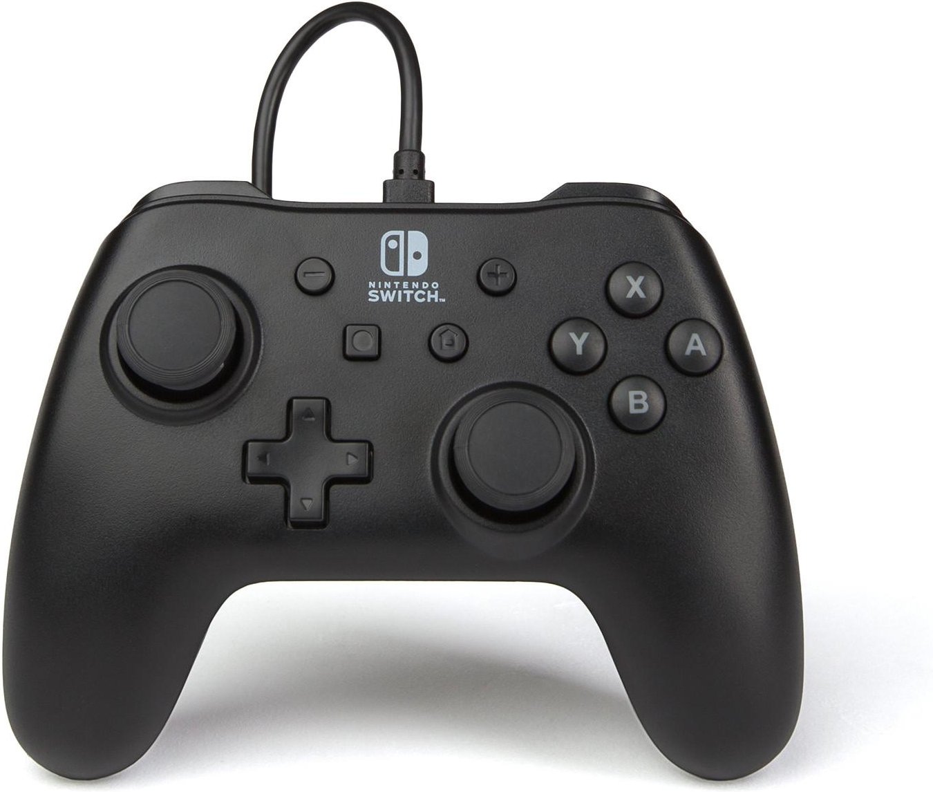 Kabelgebundener Controller für Nintendo Switch, Schwarz