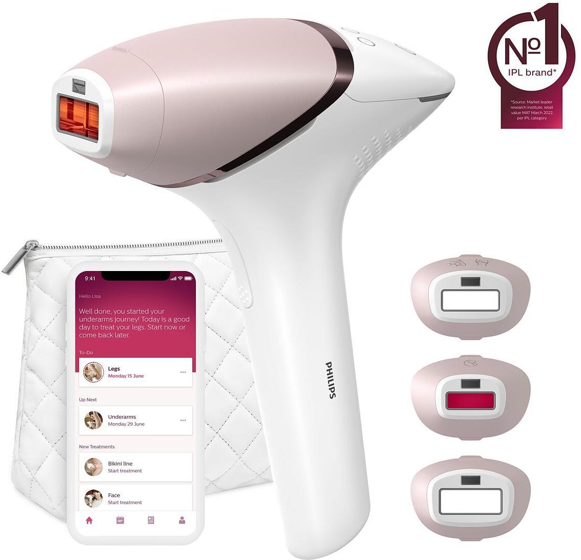 Lumea IPL 9000 Series BRI955/01 IPL Haarentferner