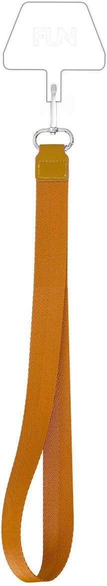 Universal Necklace Inlay mit Big Strap Orange Handyhülle