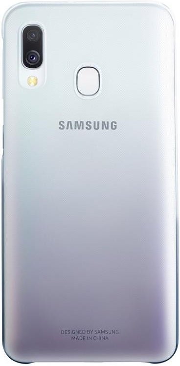 Galaxy A40 - Gradation Cover EF-AA405, Black Handyhülle
