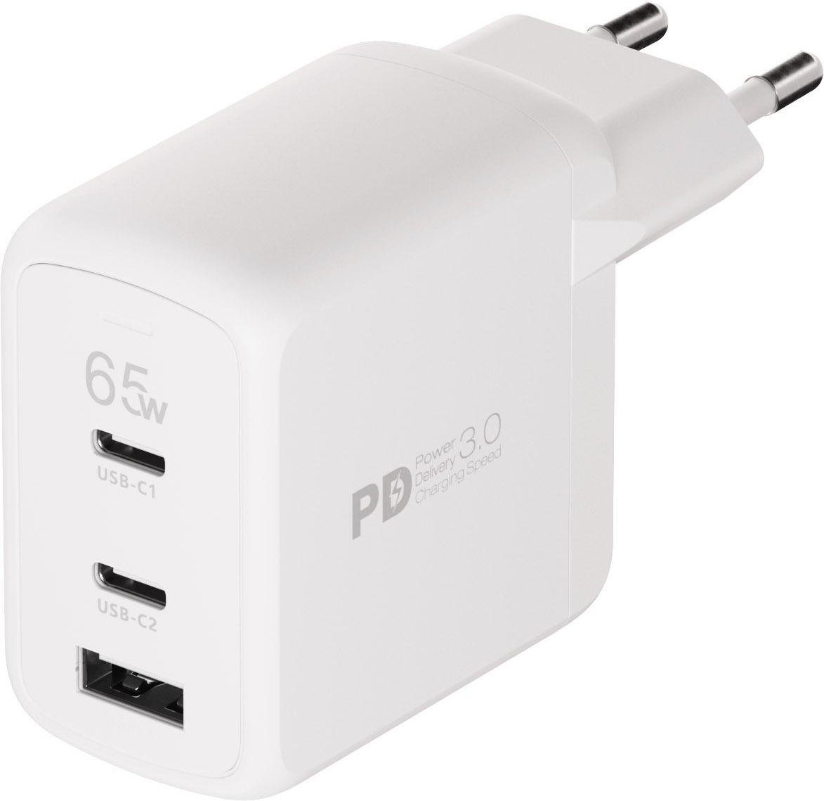 Thumbnail - Power Delivery 3.0 Ultra Fast Dreifach Schnellladegerät 65W (63961)