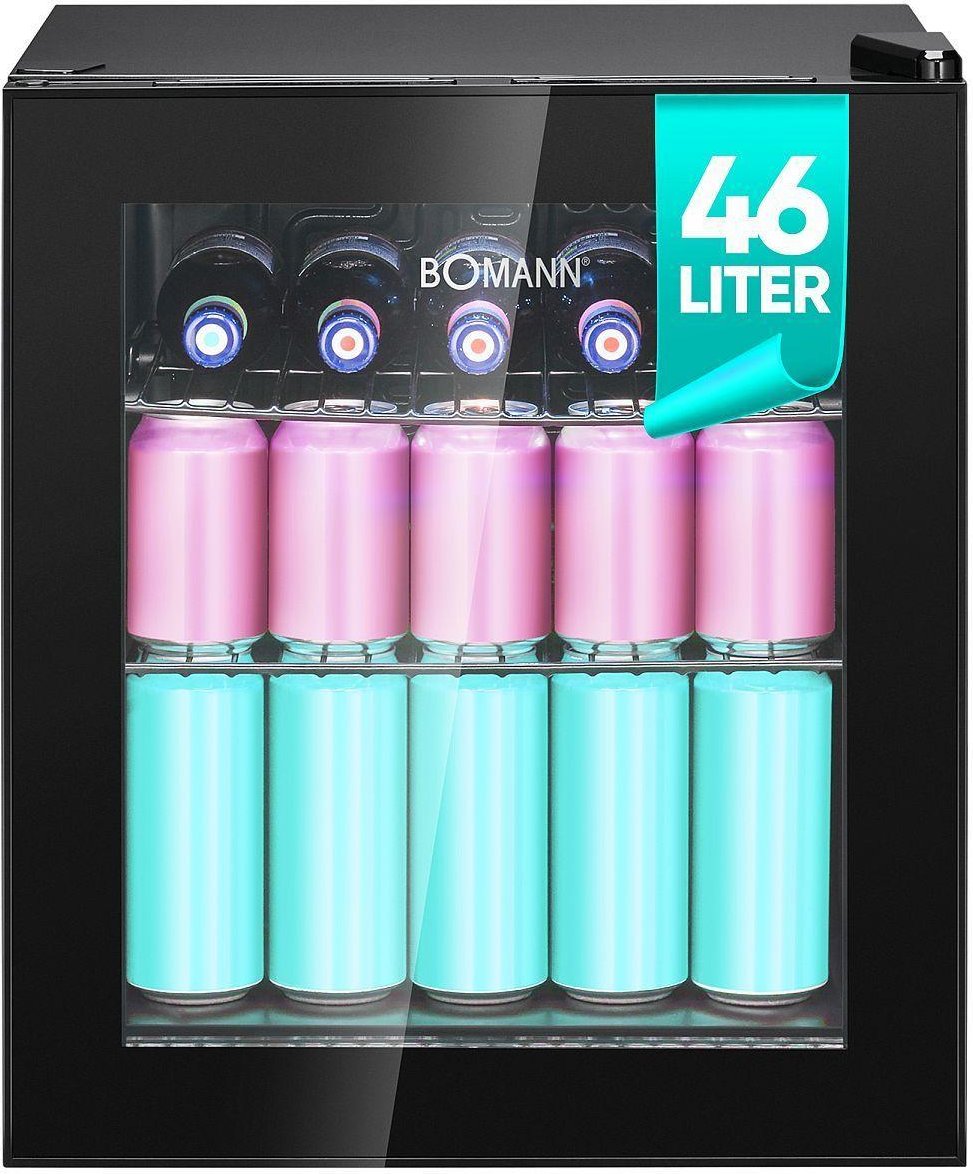 KSG 7291 Glastür Minikühlschrank