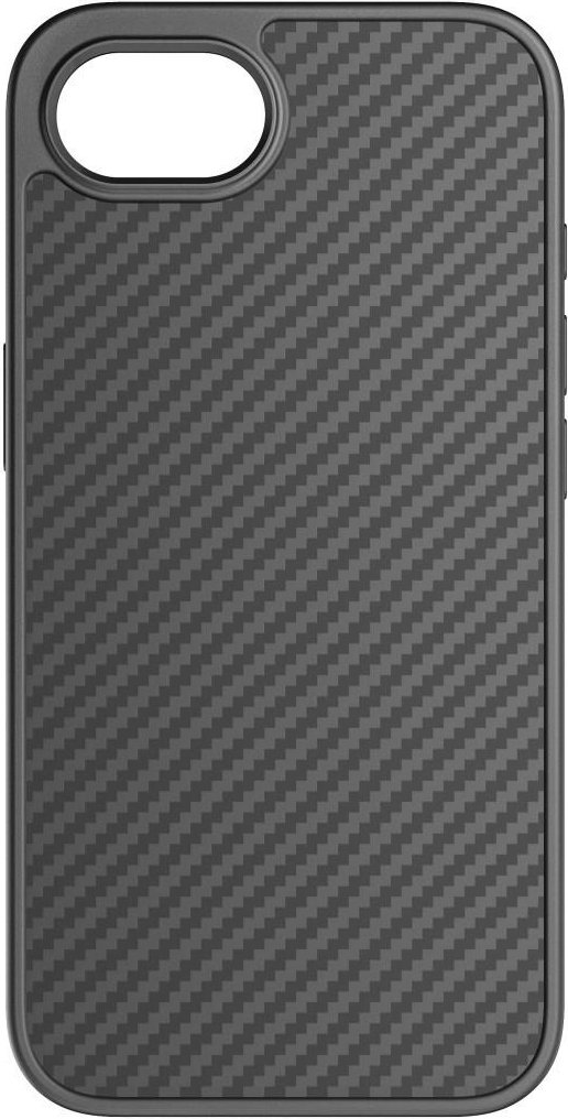 Cover "Robust Carbon" für Apple iPhone 16e, Schwarz (00229685)