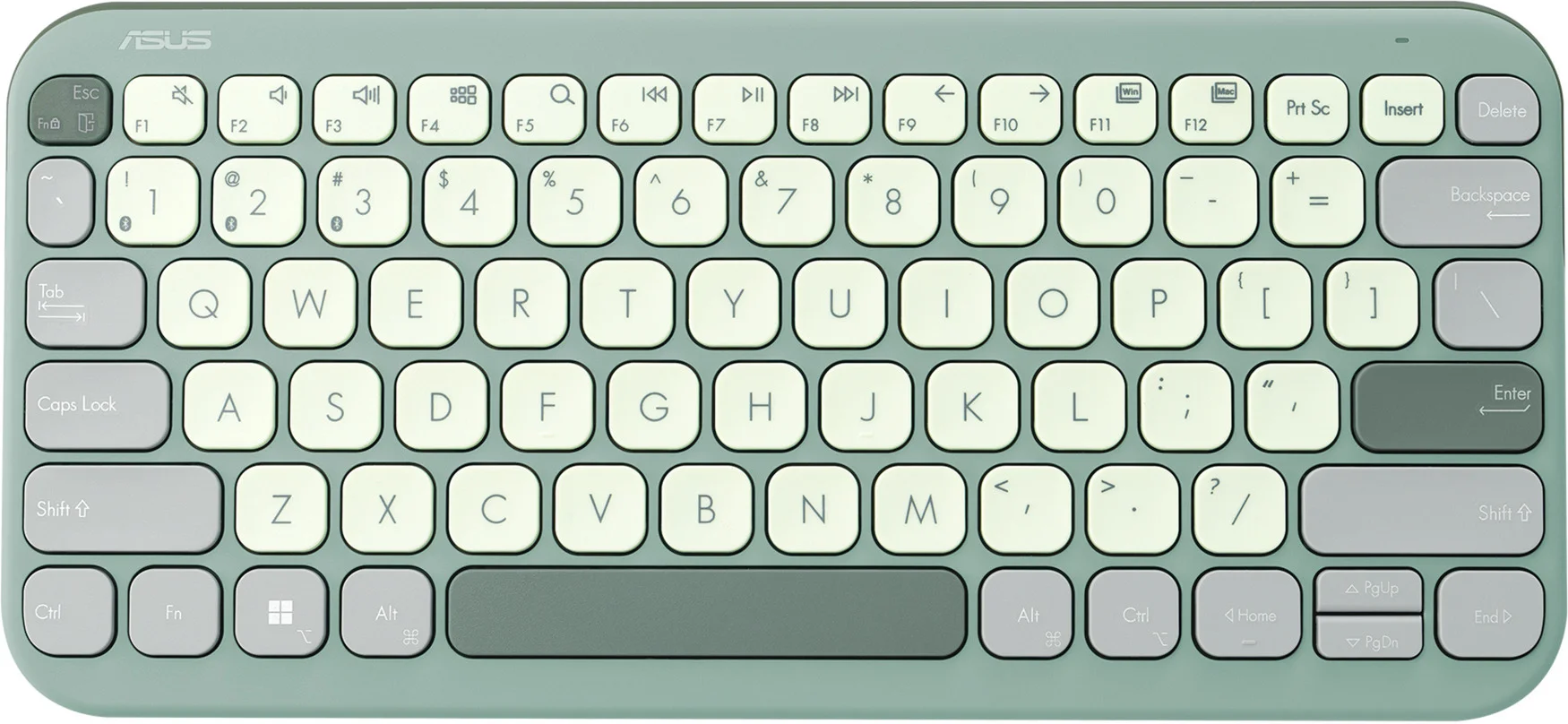 Marshmallow Tastatur KW100, Grün
