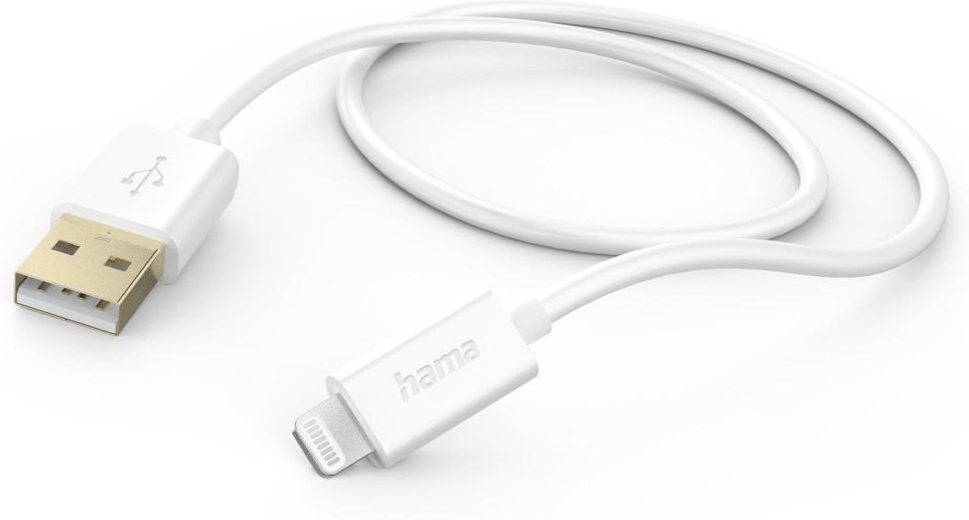 Ladekabel, USB-A - Lightning, 1,5 m, Weiß (00125104)