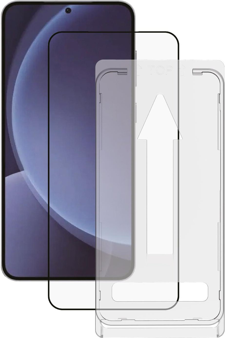 FullScreen Displayschutzglas für Galaxy S25+, Easy Applikator Installation (64475)