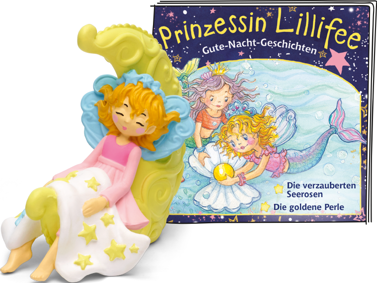 Prinzessin Lillifee – Gute-Nacht-Geschichten - Die verzauberten Seerosen/Die goldene Perle Hörfigur