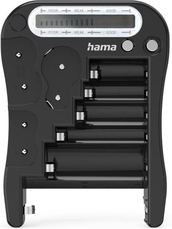 Batterietester, Universal-Messgerät für Akkus, Batterien, Knopfzellen (00223544)