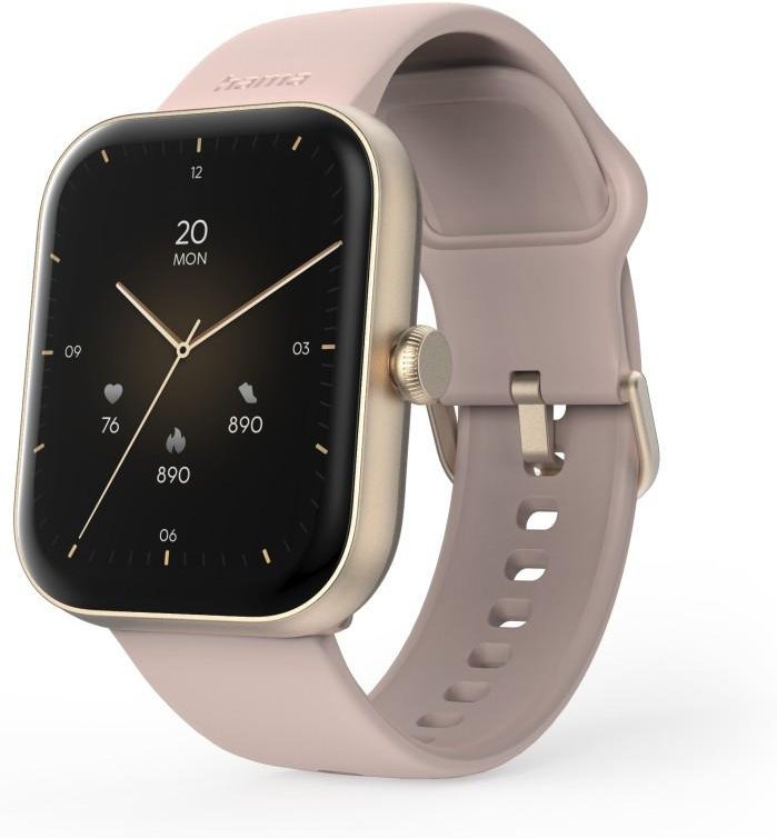 Smartwatch "5000", Telefonfunktion, Schlafanalyse, wasserdicht, 1,65“, Rosè (00178615)