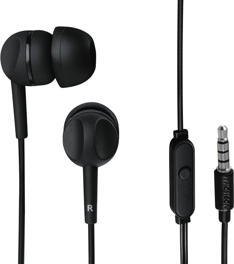 EAR3005BK Kopfhörer, In-Ear, Mikrofon, Schwarz (00132479)
