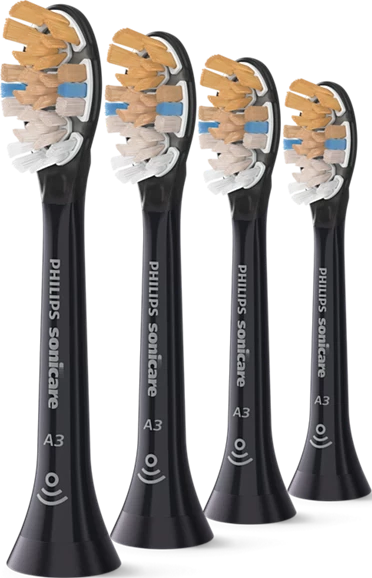 HX9094/88 Sonicare Premium All-in-One schwarz 4er Aufsteckbürsten