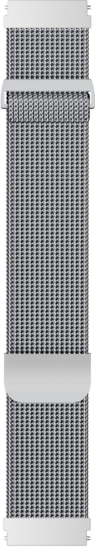 Armband Gala Strap 22mm Milanaise Silver (23146)