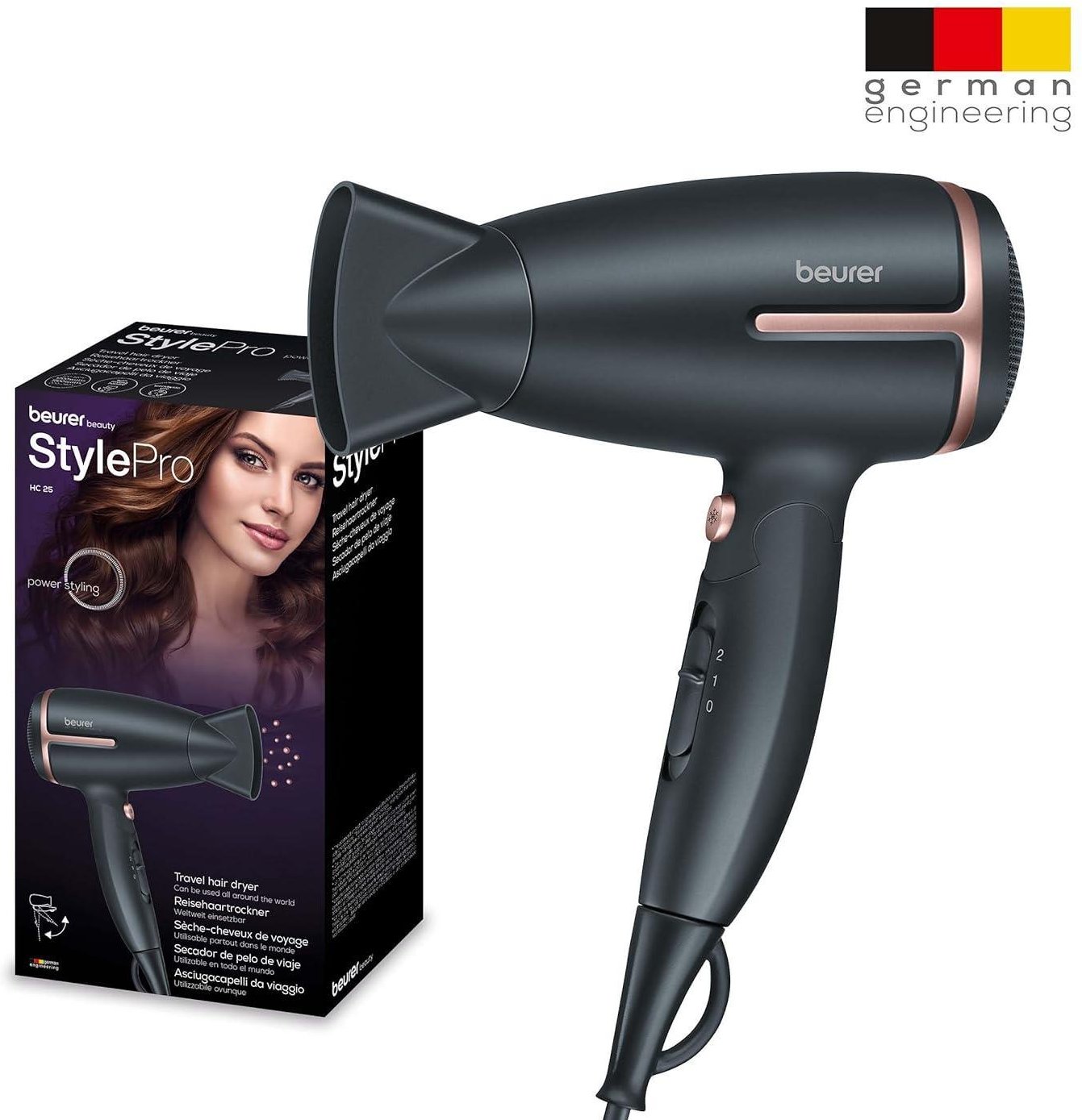 HC 25 StylePro Reisehaartrockner