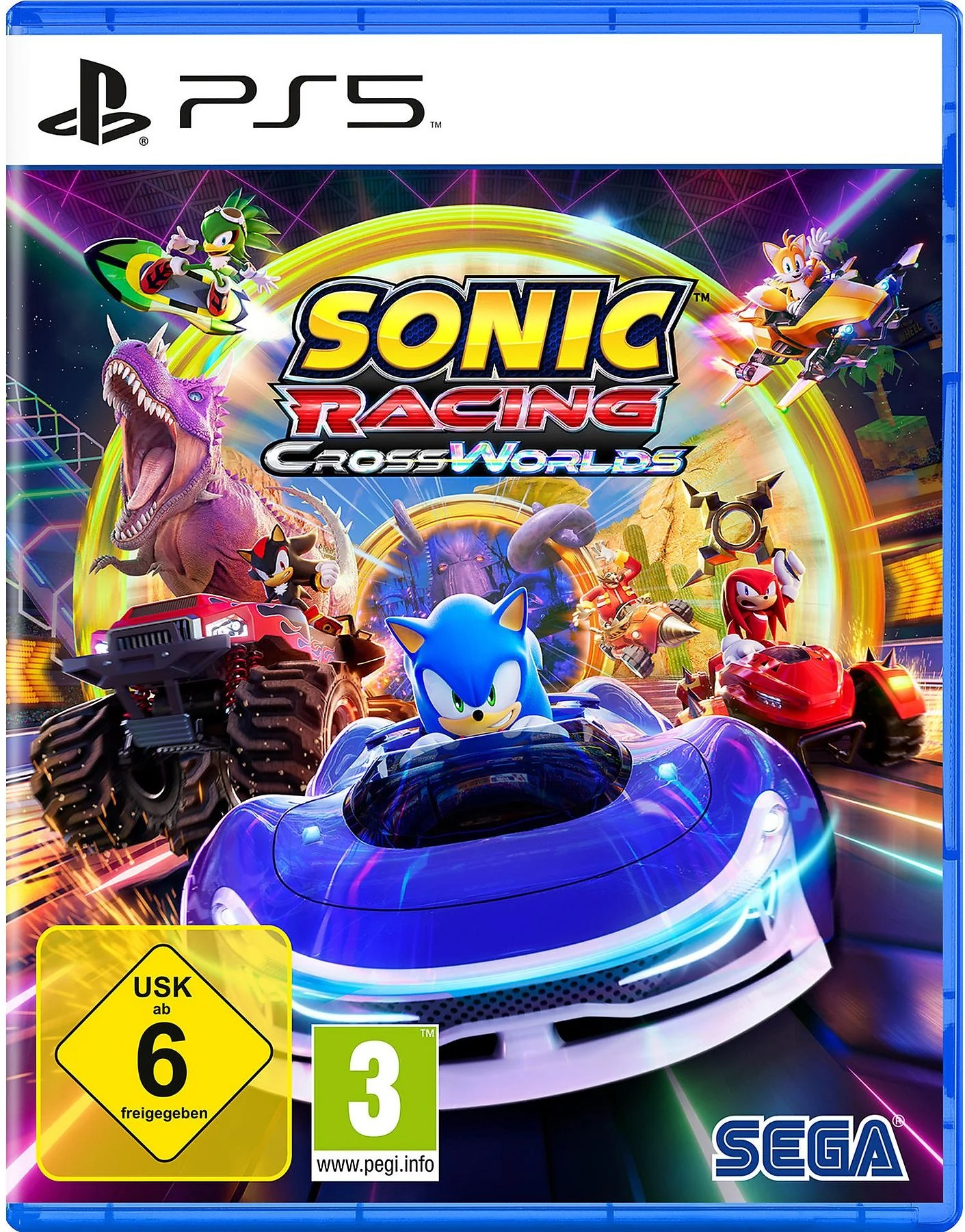 Sonic Racing - CrossWorlds PS5-Spiel