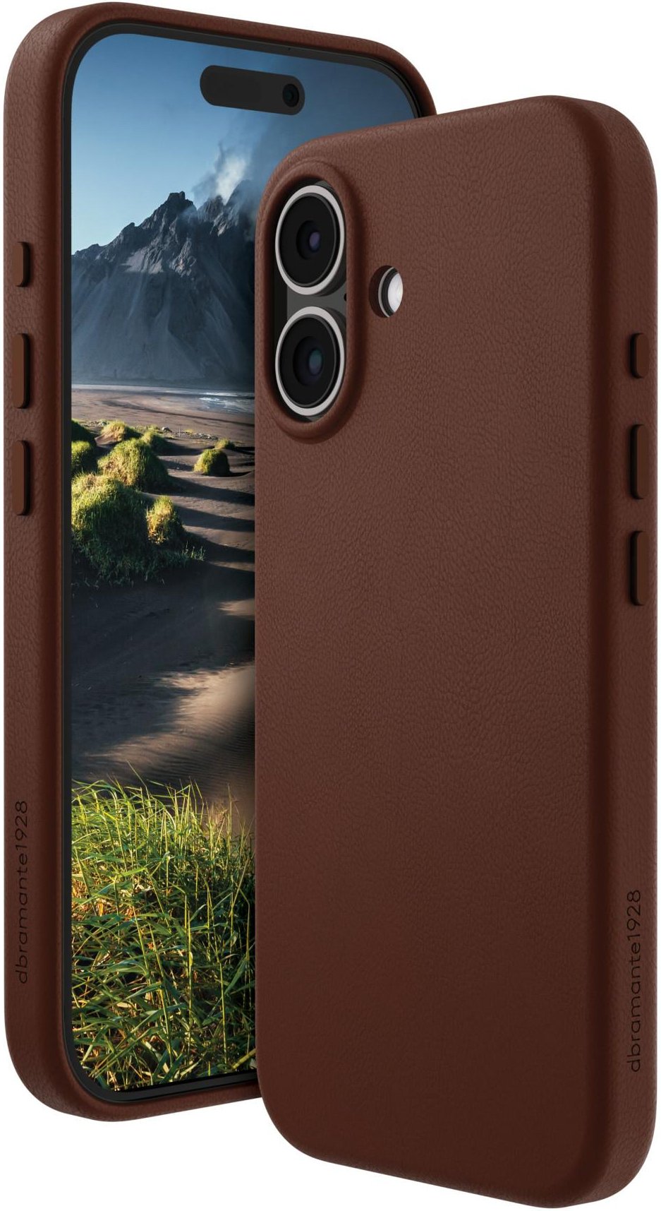 Roskilde MagSafe - iPhone 16, Dunkles Braun Handyhülle