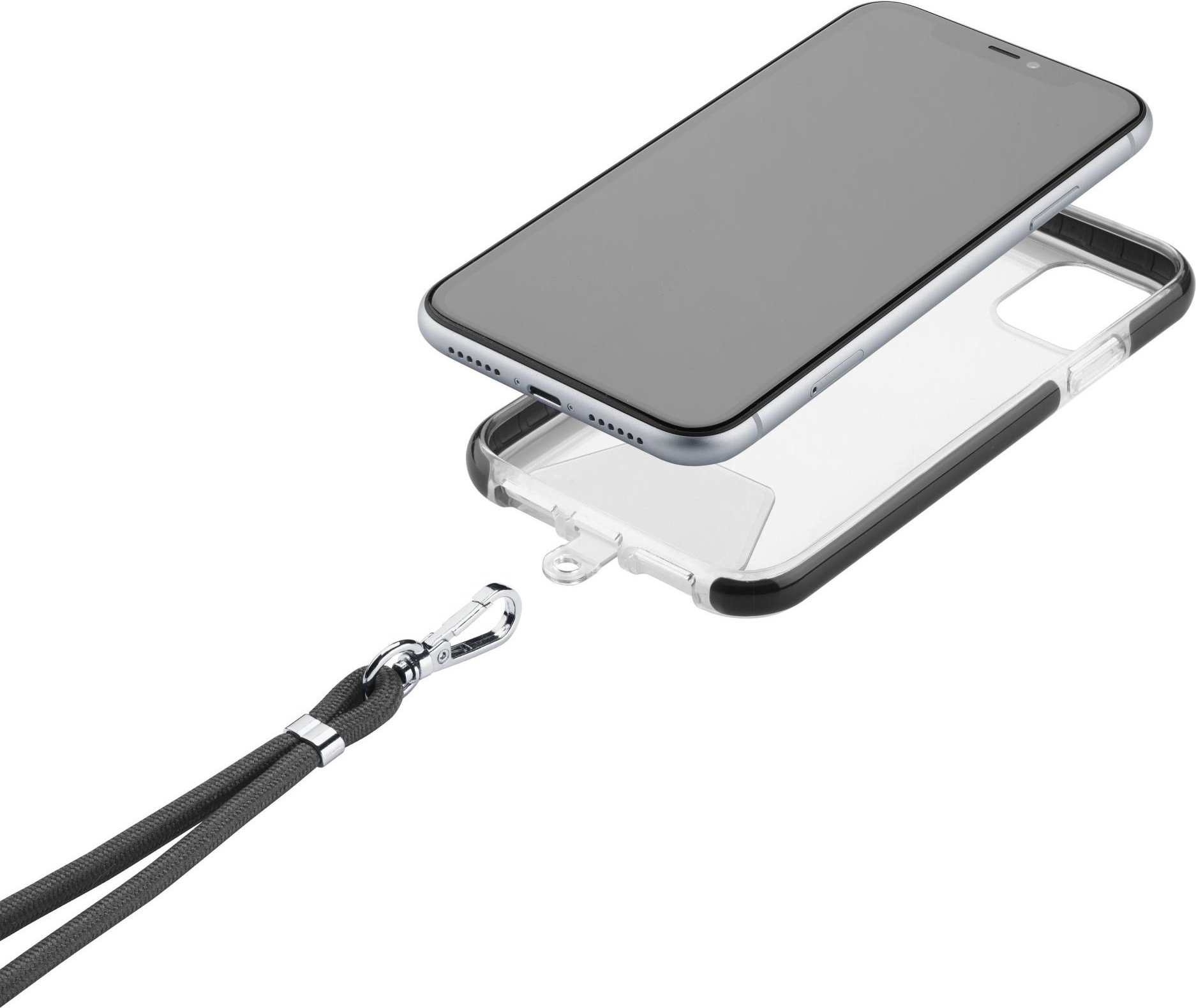 Universal Necklace Strap Lace Black (60640) Handykette ohne Handyhülle