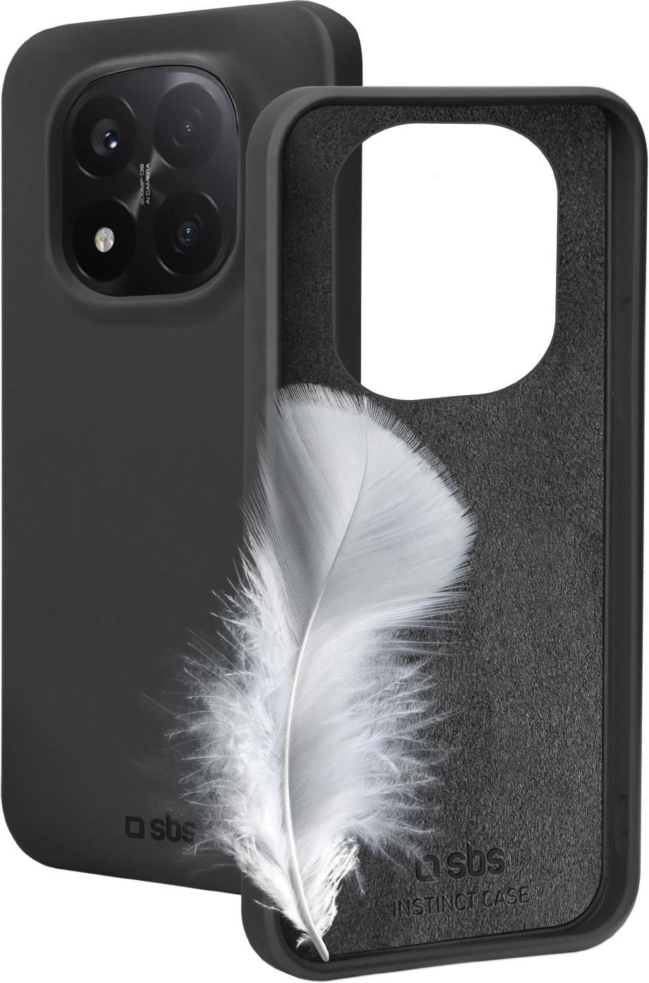 Instinct Hülle für Xiaomi Redmi Note 14 Pro+ 5G, Schwarz