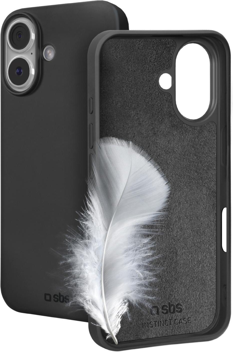 Instinct Hülle für iPhone 17, Schwarz
