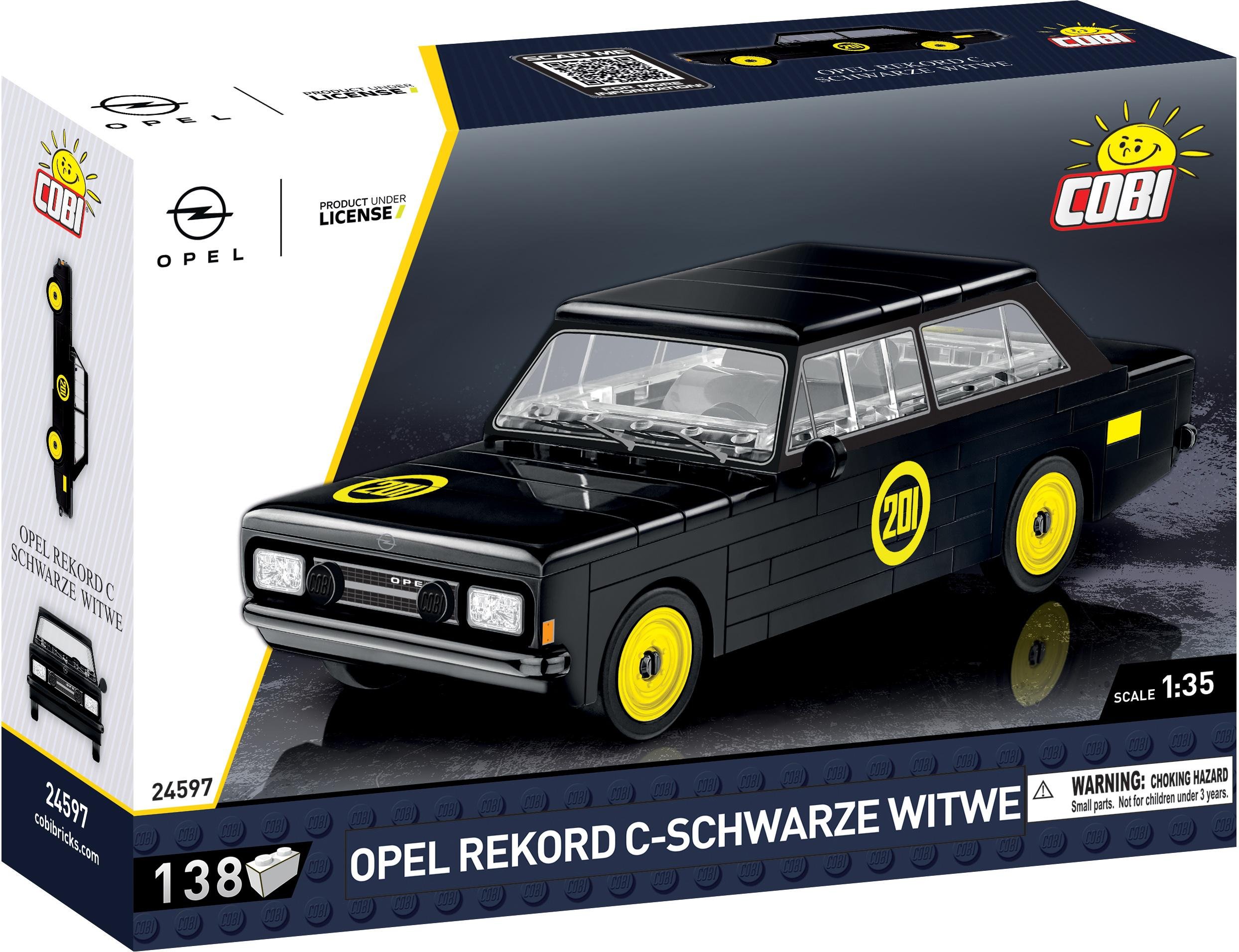 Opel Rekord schwarz Witwe