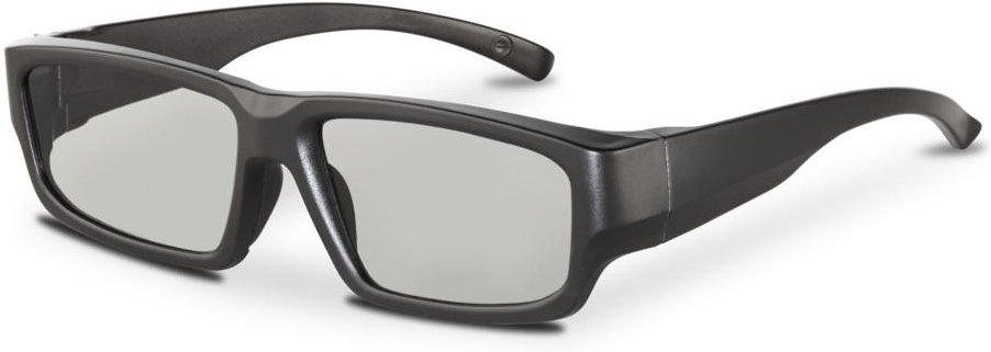 Thumbnail - Passive Glasses schwarz 3D-Brille