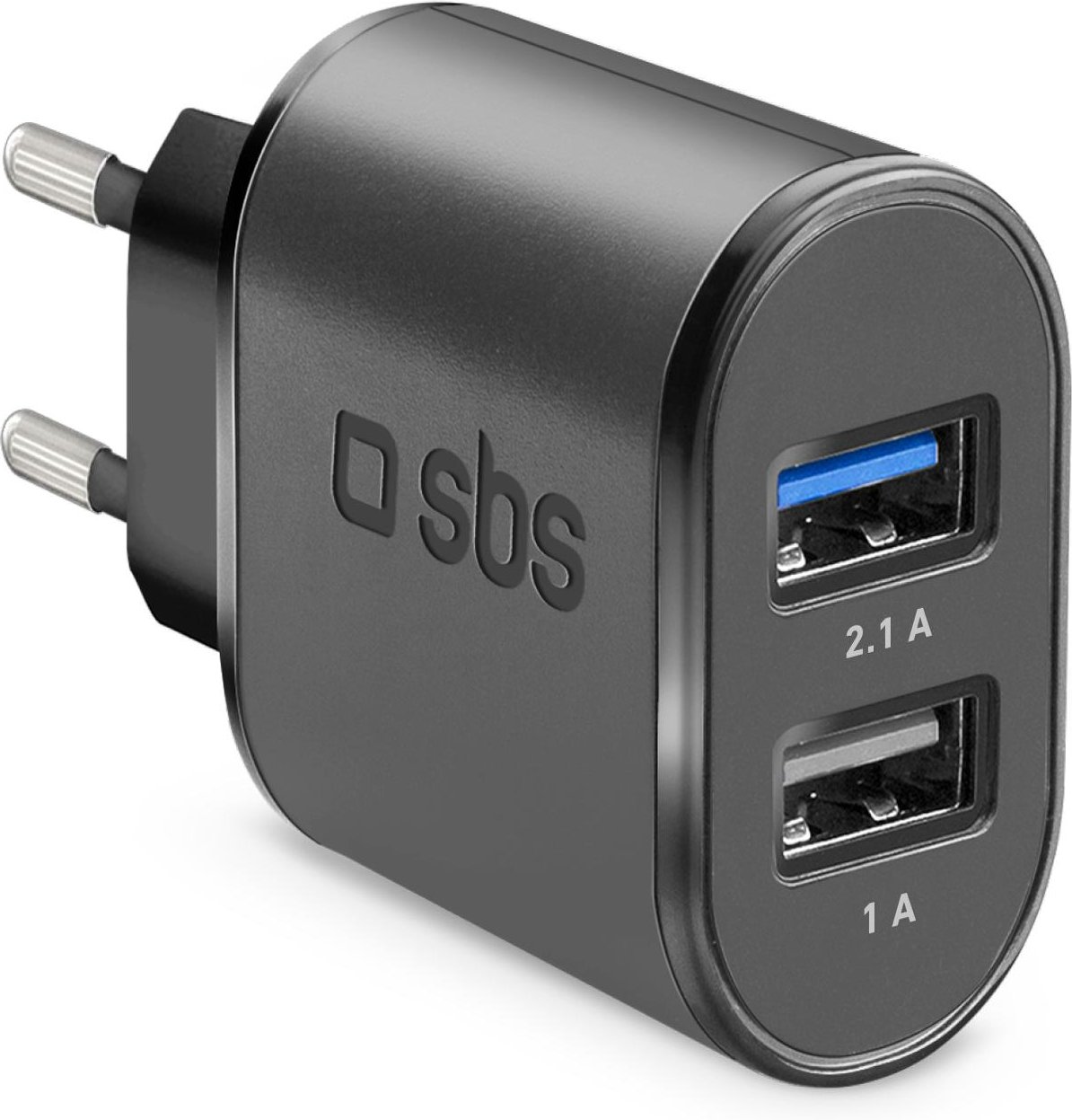 Reiseladegerät, 15W, 3,1 A, USB-A, Schwarz
