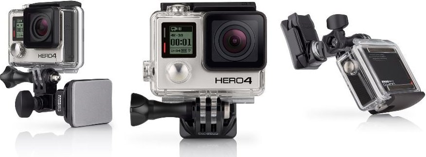 Front- und Seiten-Helmhalterung