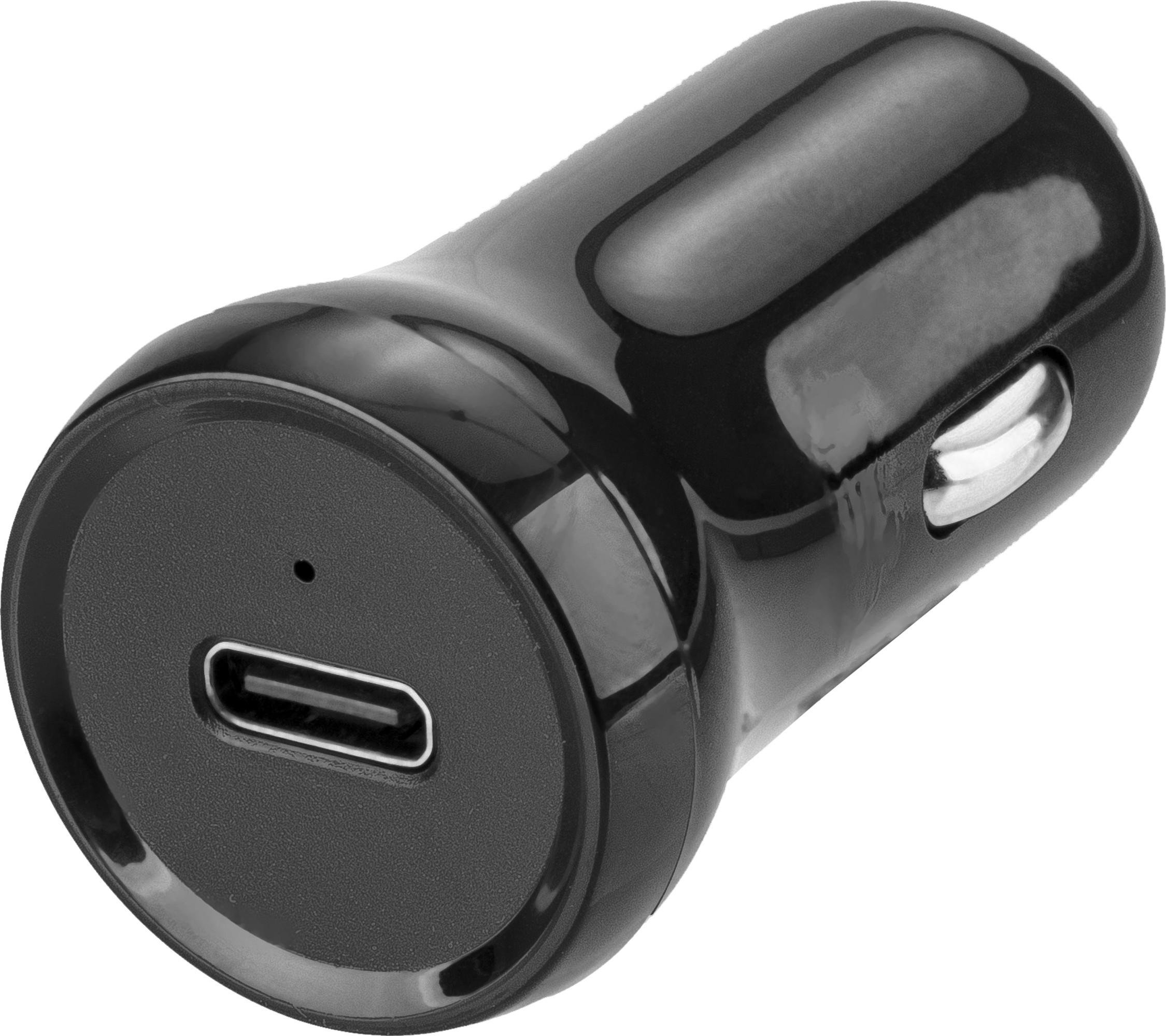 USB Typ-C KFZ-Charger 18W Black