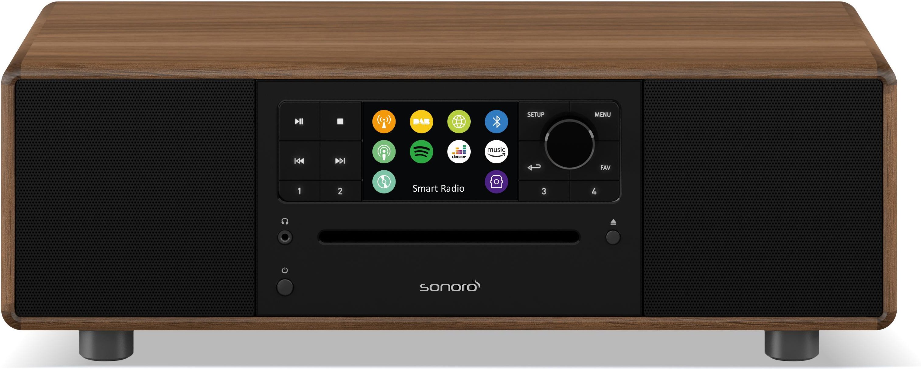 Kompaktanlage PRESTIGE walnuss anthrazit