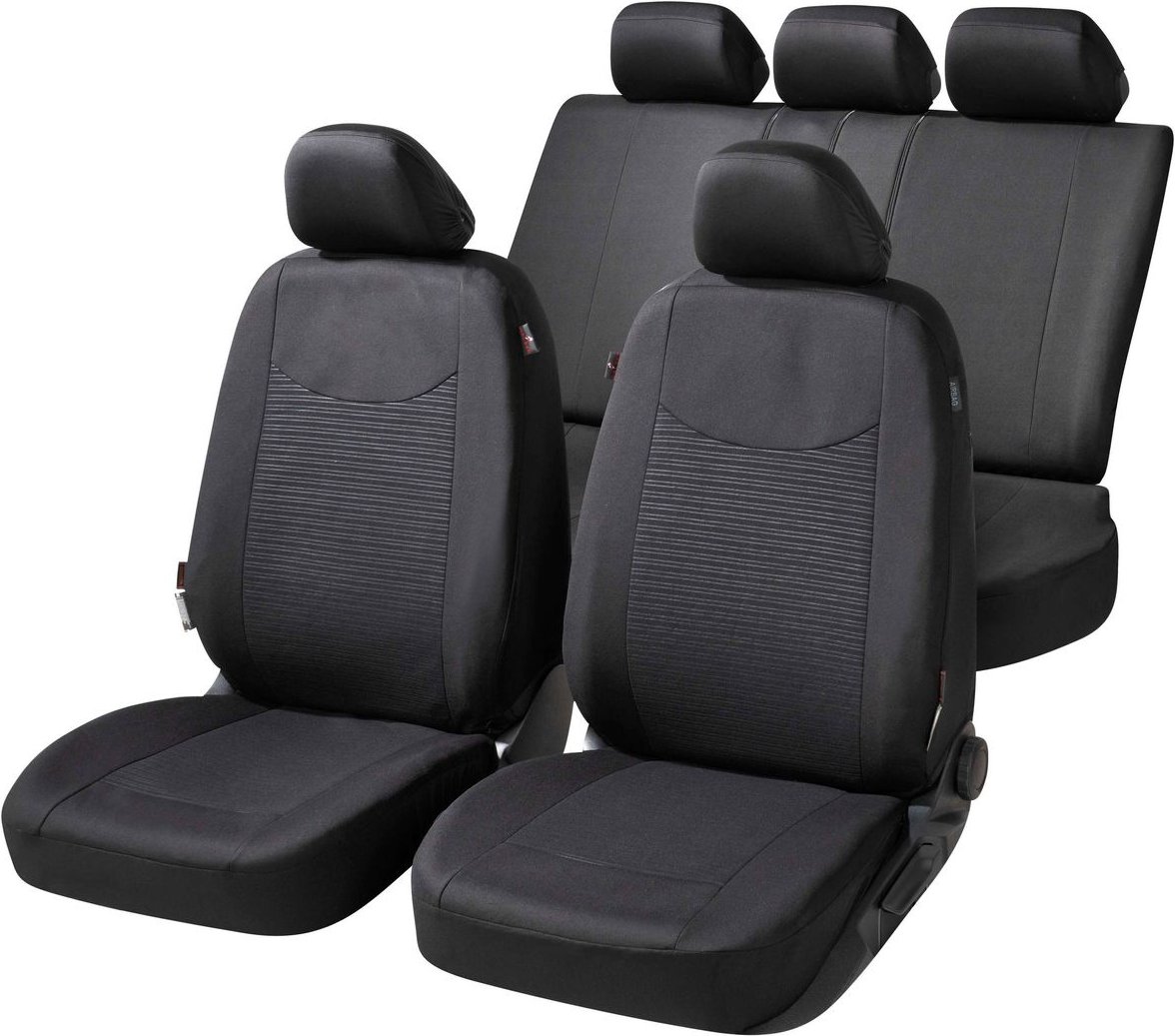 Autositzbezug Speedway schwarz