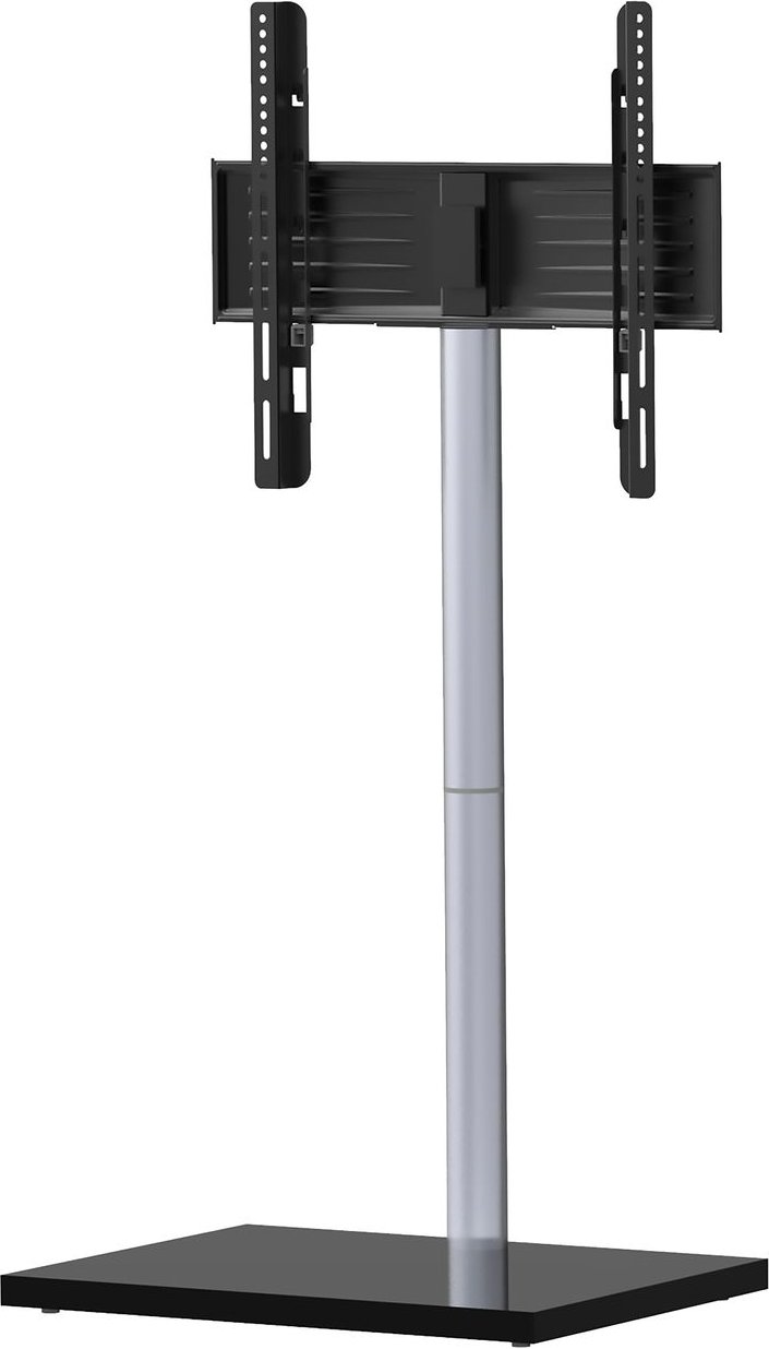 TV-Standfuß "Nalano" Silber/Schwarz