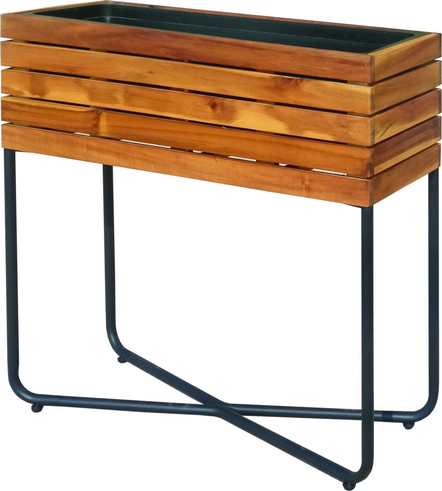 Pflanzkasten, ca. 62 x 22 x 60cm - Braun