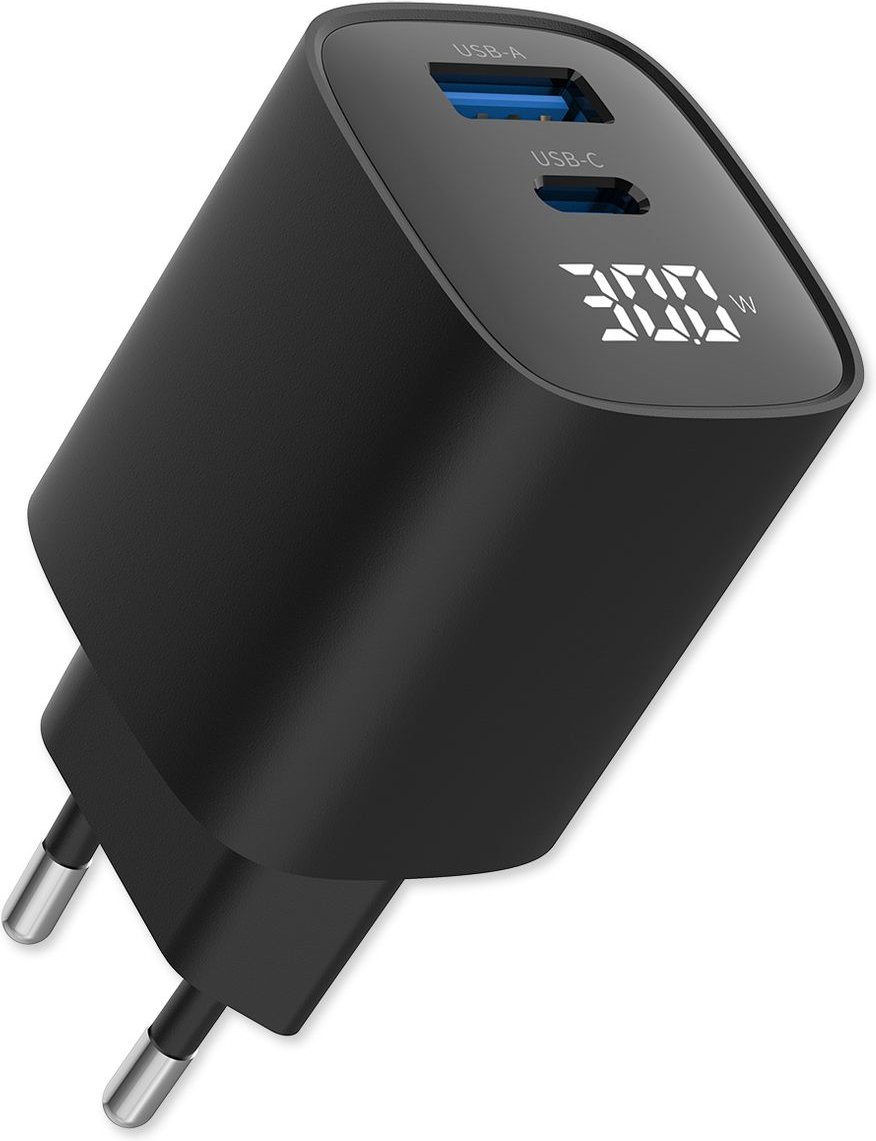 Fontastic USB Ultra Schnell-Reiselader „ECRAN“ schwarz