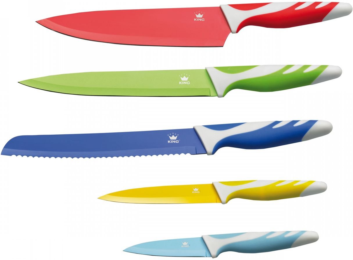 Messerset BUNT · 5 tlg.