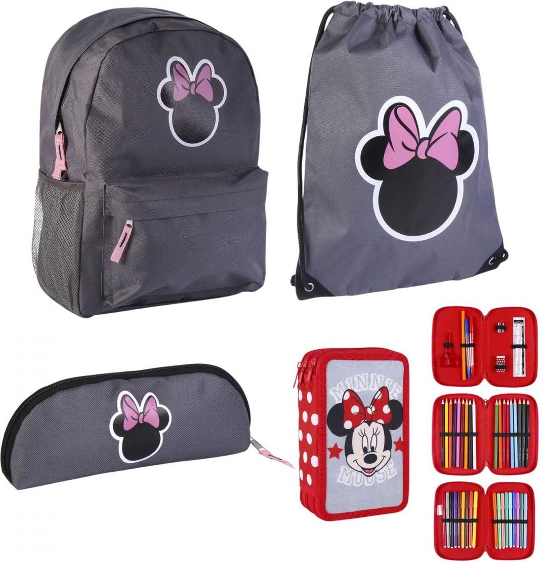 Minnie Mause Schulpaketangebot Komplett-Set 4 Tlg. für Kinder