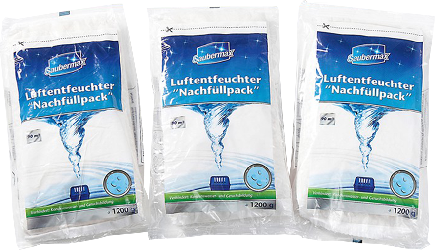 Luftentfeuchter - Nachfüllpack 3er