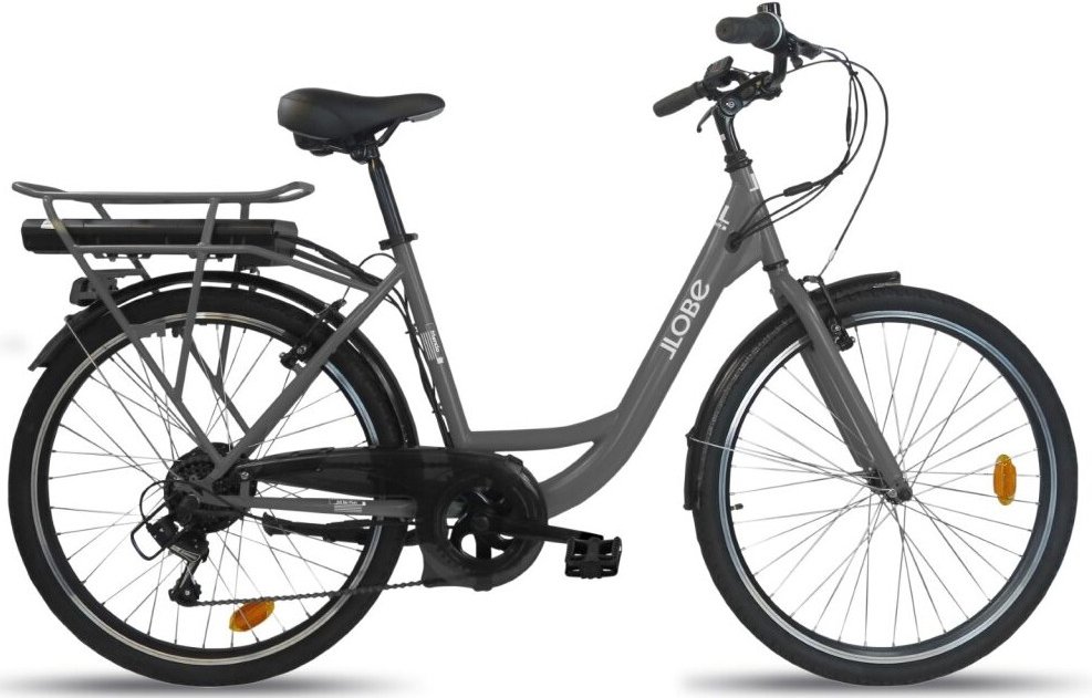 LLobe 26" City E-Bike Mando anthrazit