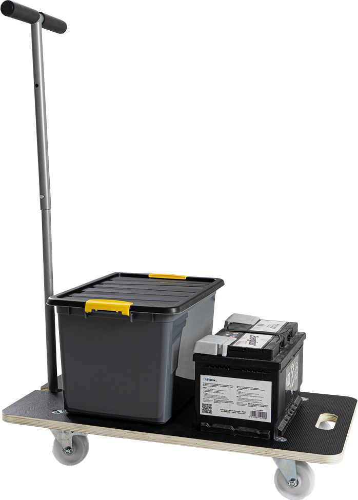 Transporthilfe mit Griff