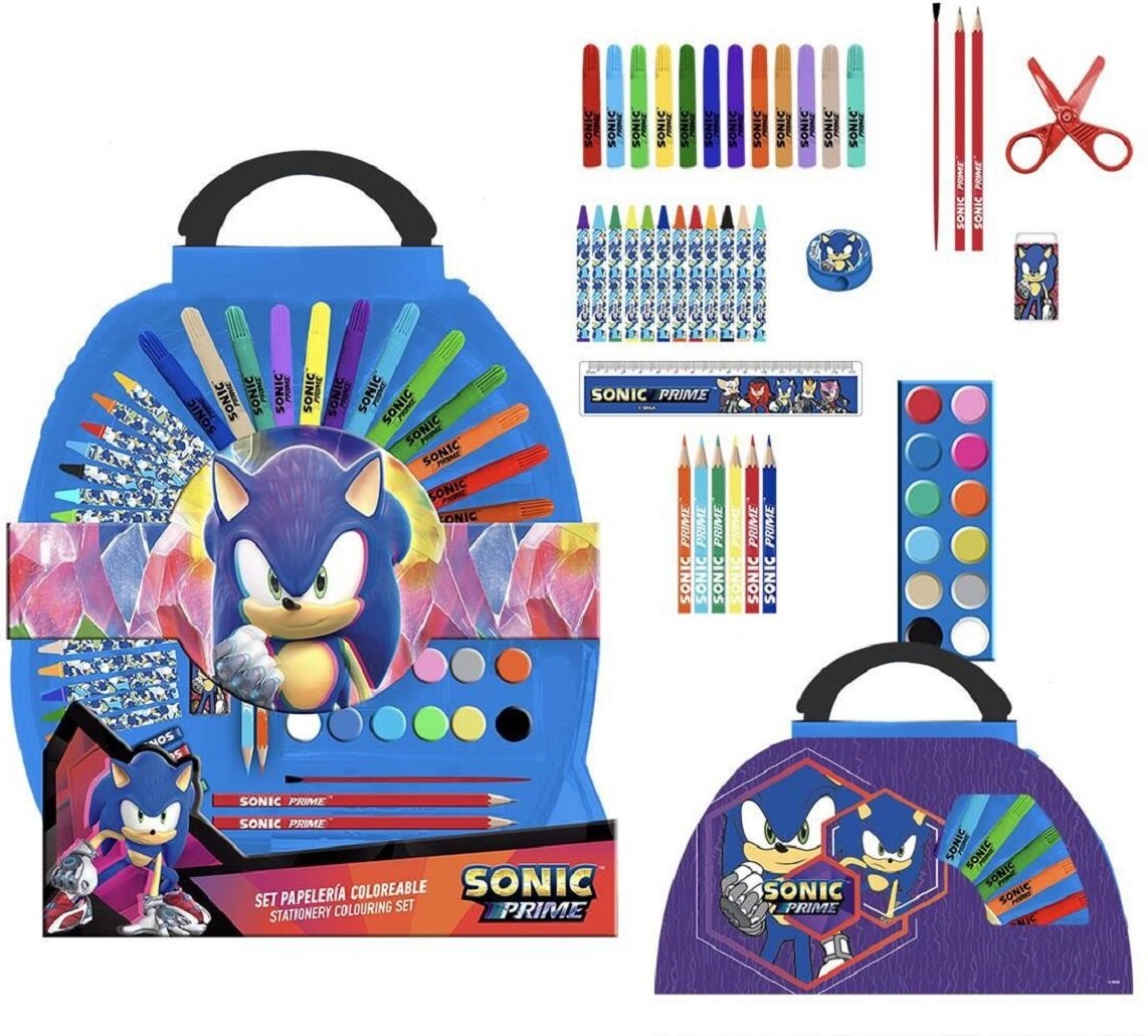 Sonic Zeichenkit – Kreatives Malpaket für Kinder