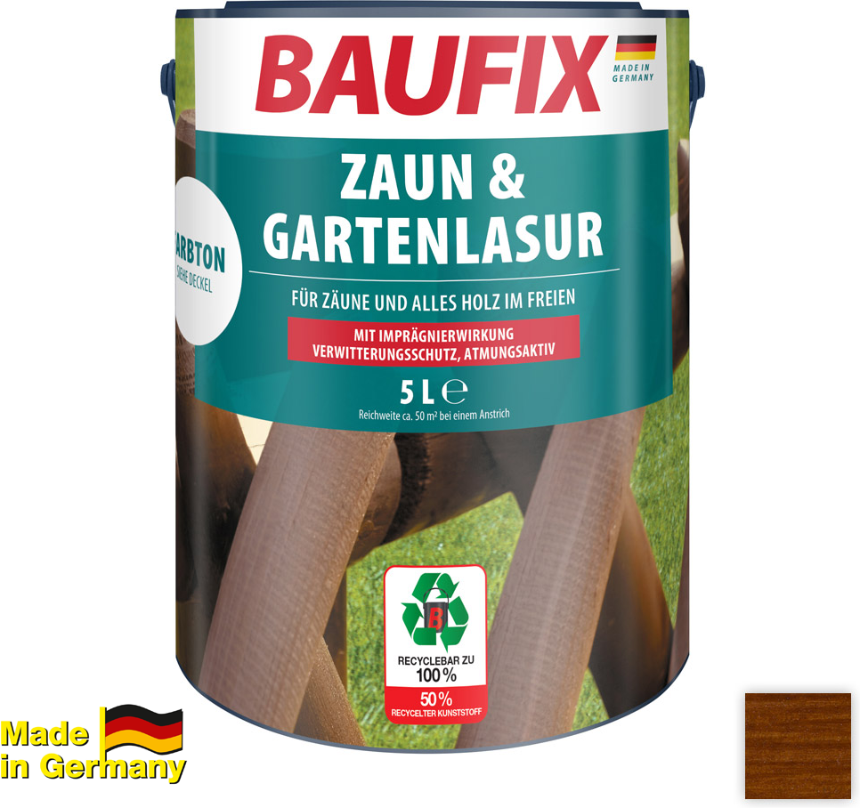 Zaun- und Gartenlasur - Kastanie