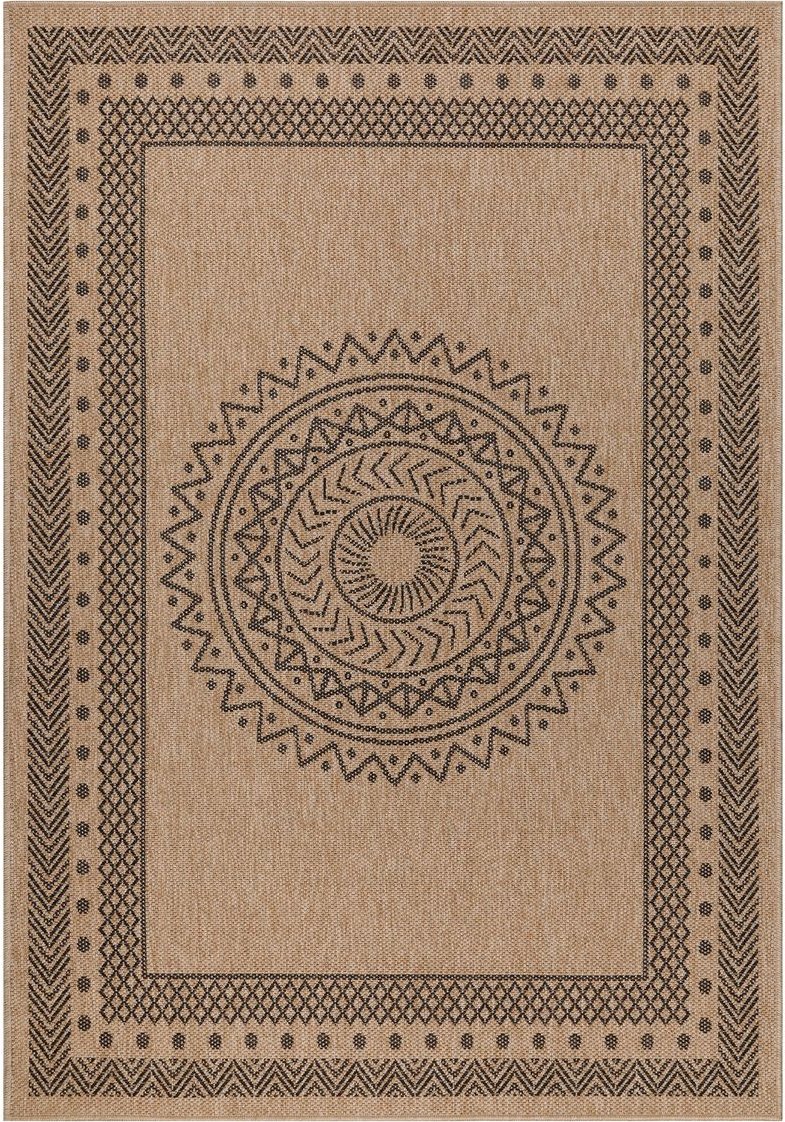 Teppich, DHAKA 8714, BLACK, 160 x 230 cm