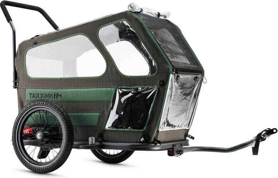 Hundeanhänger Dog L Dark Grey/Dark Green