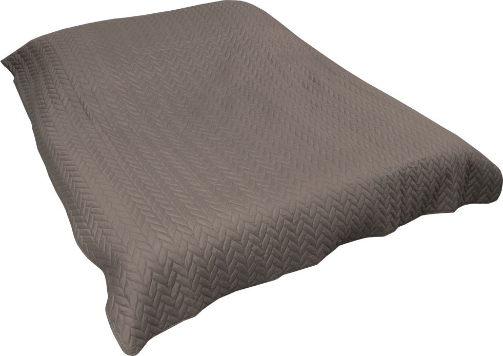 XXL-Allzweck-/Tagesdecke, ca. 220 x 240 cm - Beige