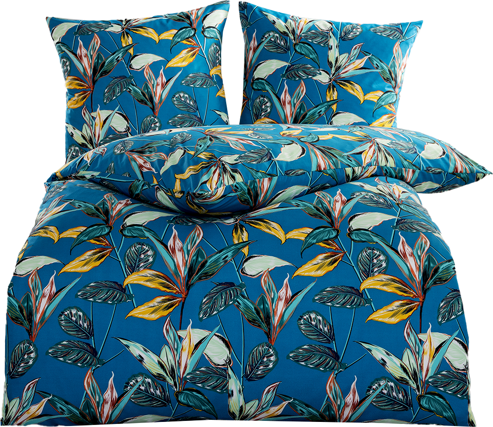 Soft-Touch-Mikrofaser-Bettwäsche - ca. 135 x 200 cm