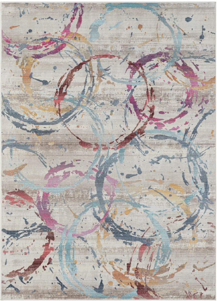 Thumbnail - Teppich Alice, 170cm x 240cm, Farbe Beige, rechteckig, Florhöhe 2mm